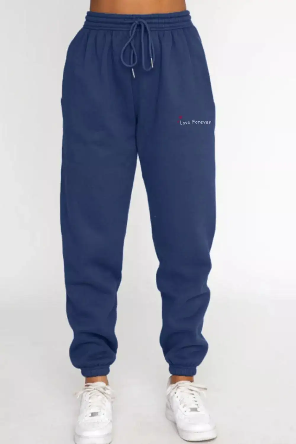 Round Neck Sweatshirt and Joggers Set
