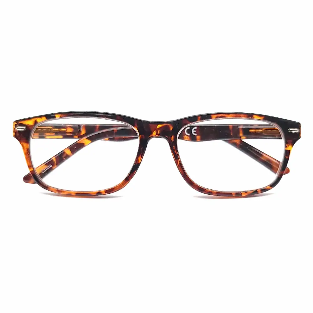 Square Spring-Hinge Reading Glasses