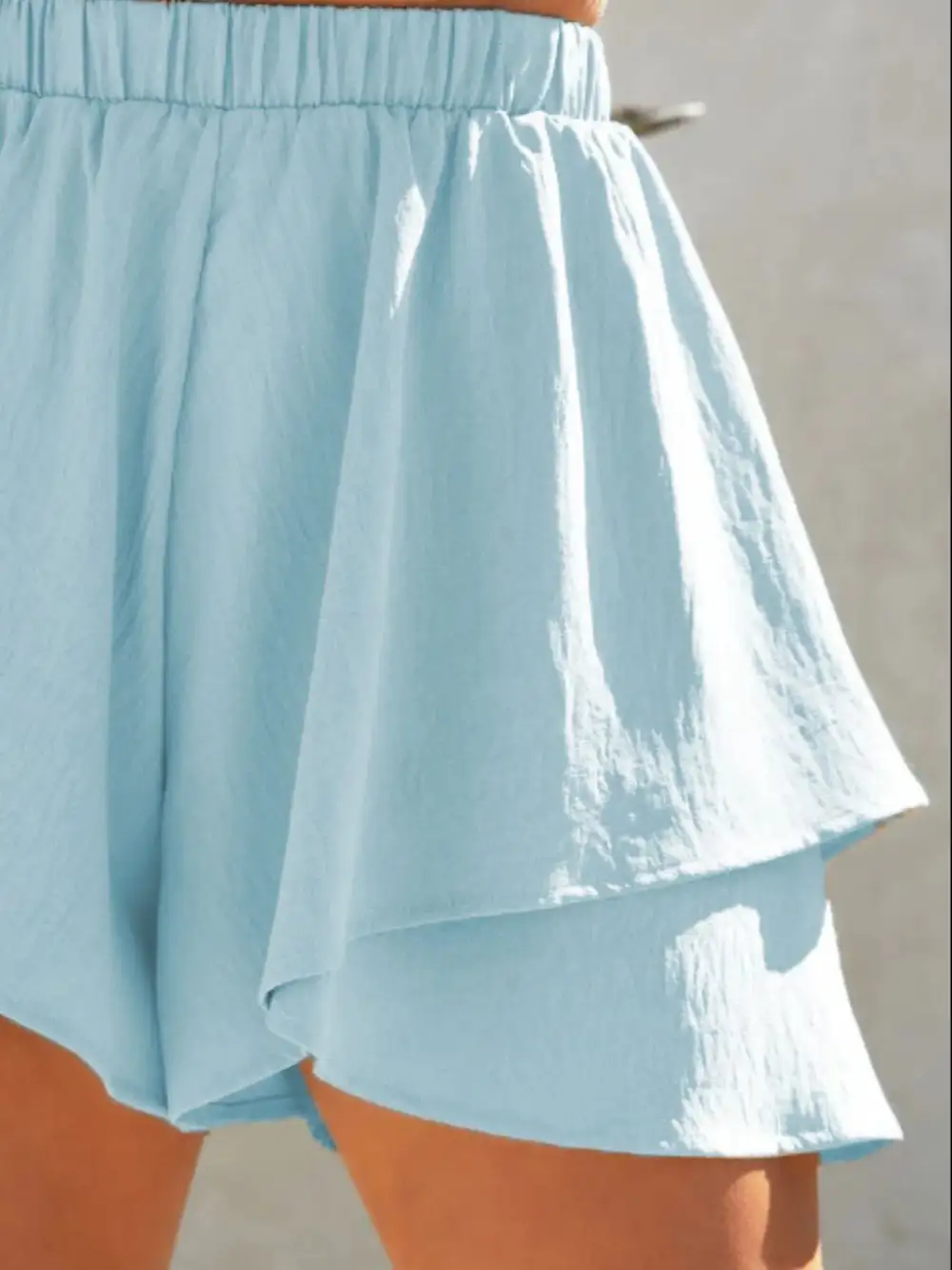 Lounge Elastic Waist Shorts