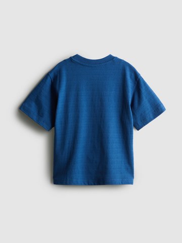 1-9yrs | Pure Cotton Stripe Textured T-Shirt detail 1