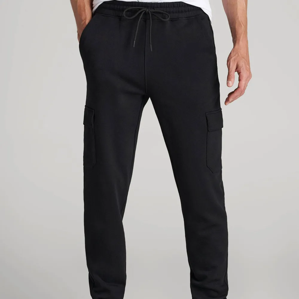 Men's Jogger Fleece Cotton Cargo Pants
