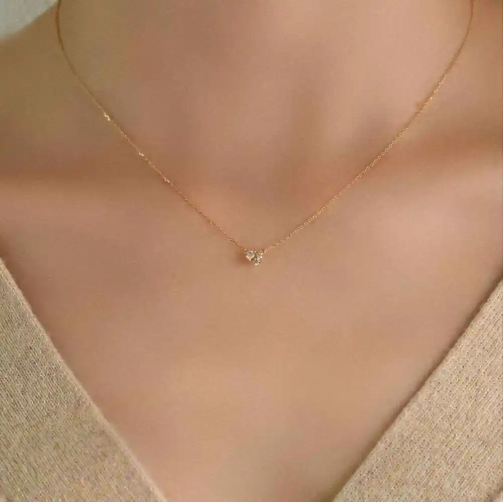 Sparkling Asymmetrical Necklace