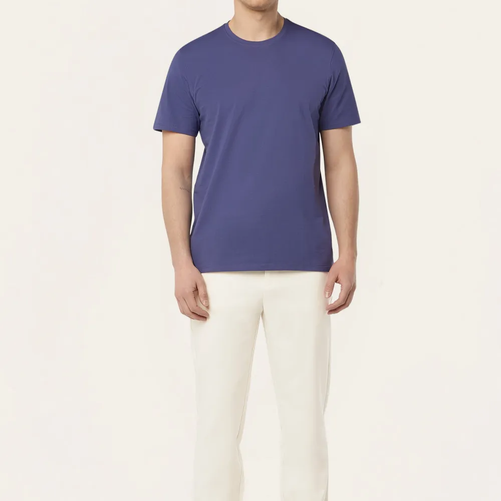 Contemporary Classic Fit Stretch Blend Round Neck T-Shirt