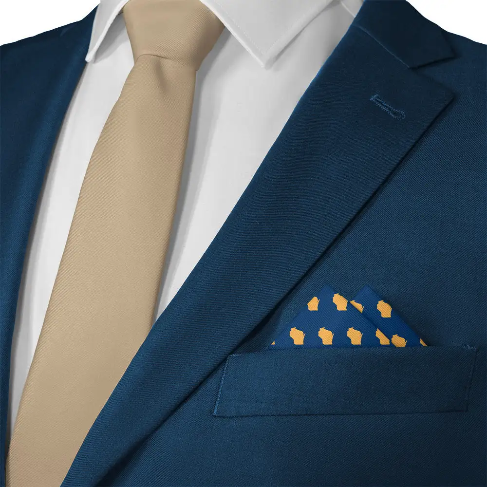 Neat Classic Suit Pocket Square