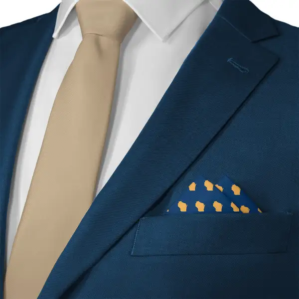Neat Classic Suit Pocket Square