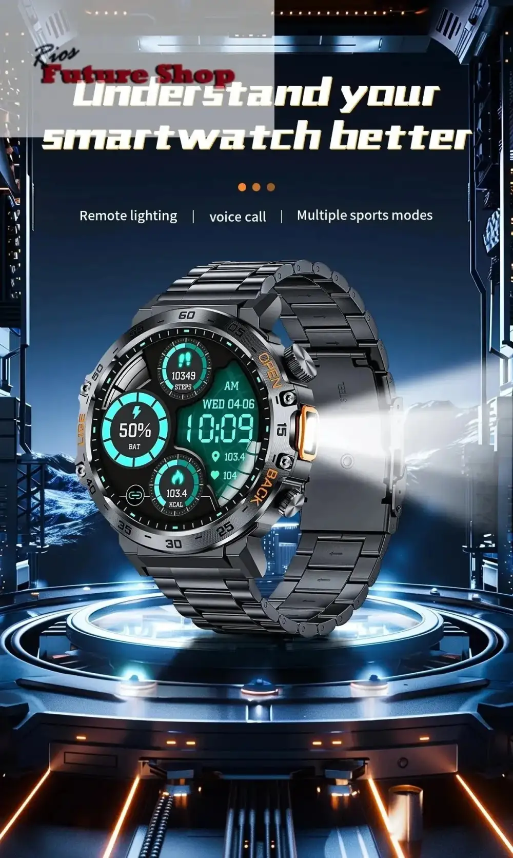 2024 New Smart Watch Men Style