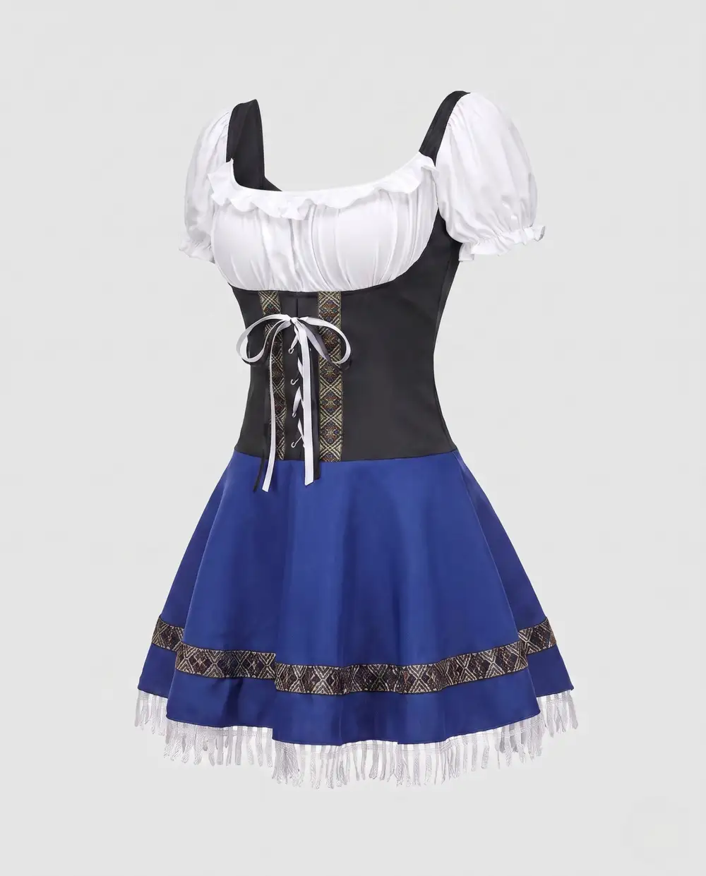 Women's Lace Dirndl-Inspired Dress