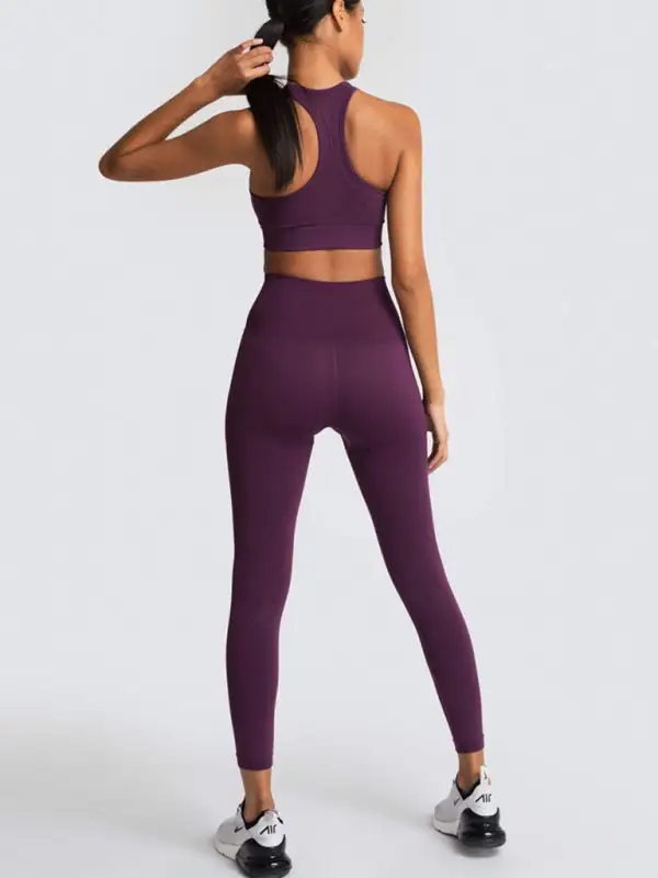 Beautiful Back High Waist Peach Hip Top