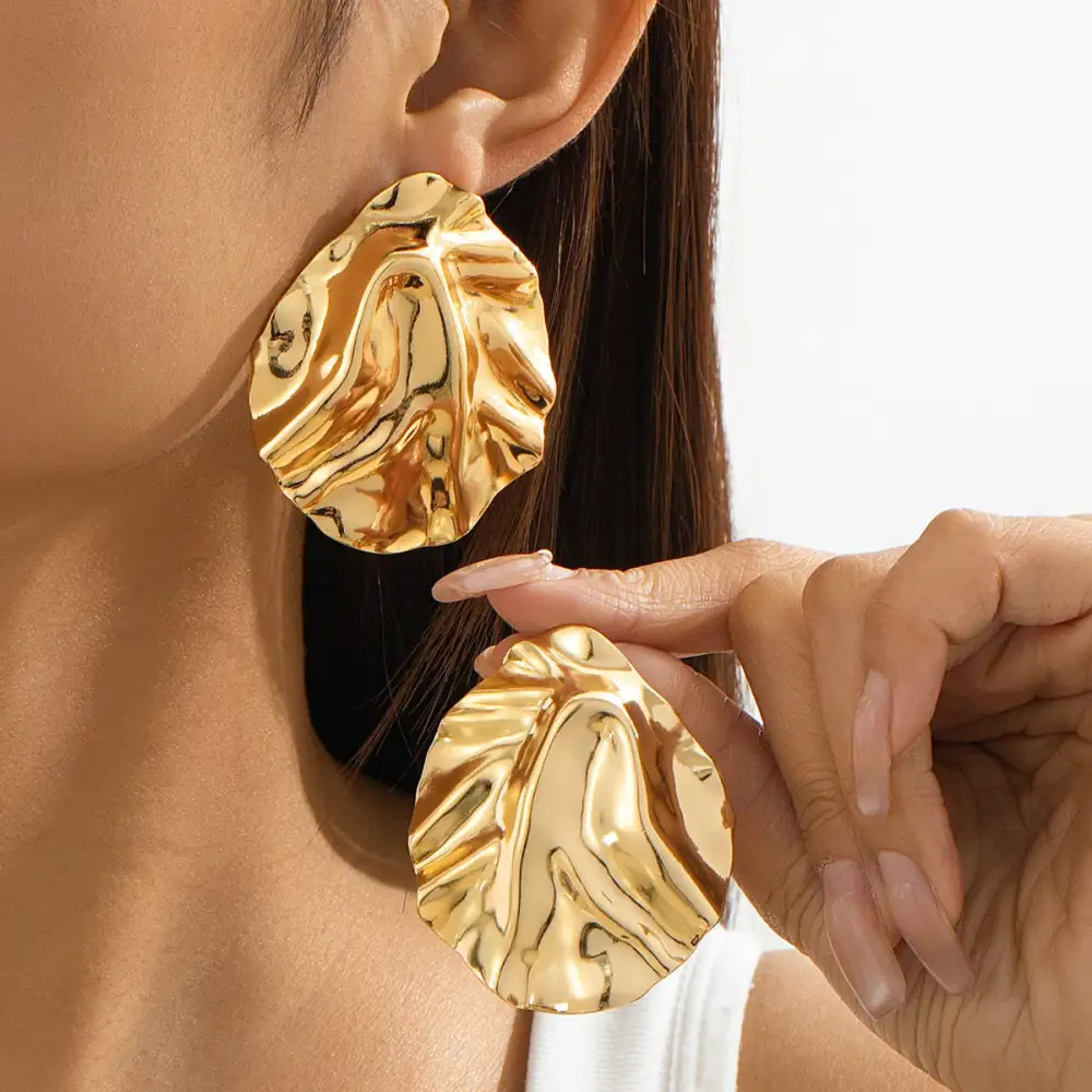 Sculptural Geometric Earrings