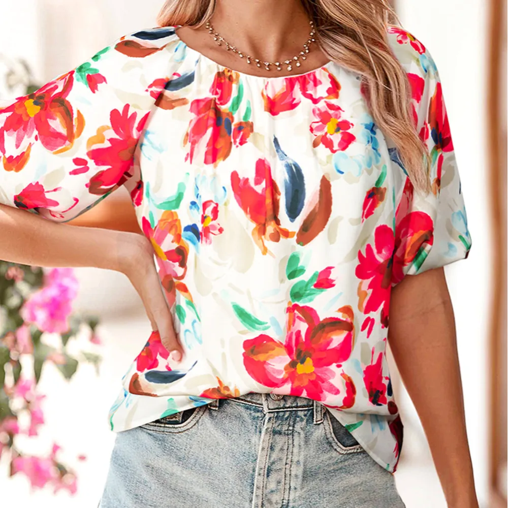 Everyday Floral Blouse