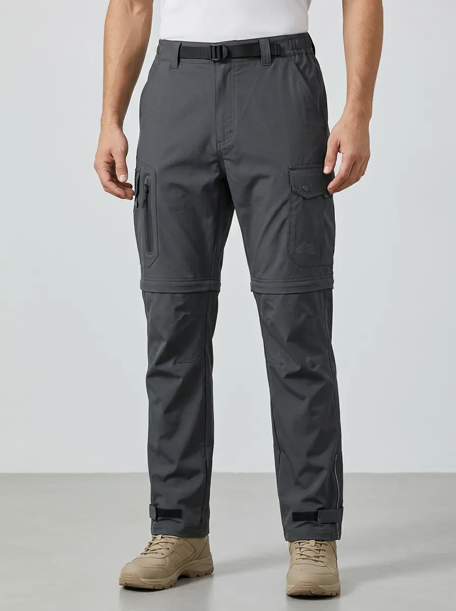Men's Outback Tactical Multi-Pocket Waterproof Zip-Off Tactical Cargo Pants