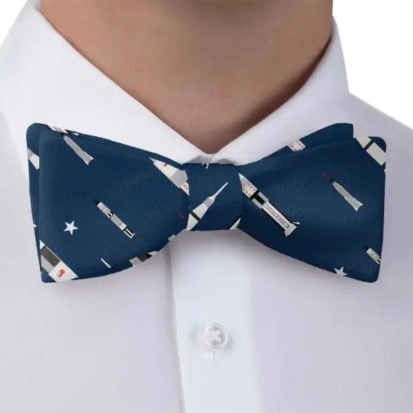 Space Race Theme Bow Tie