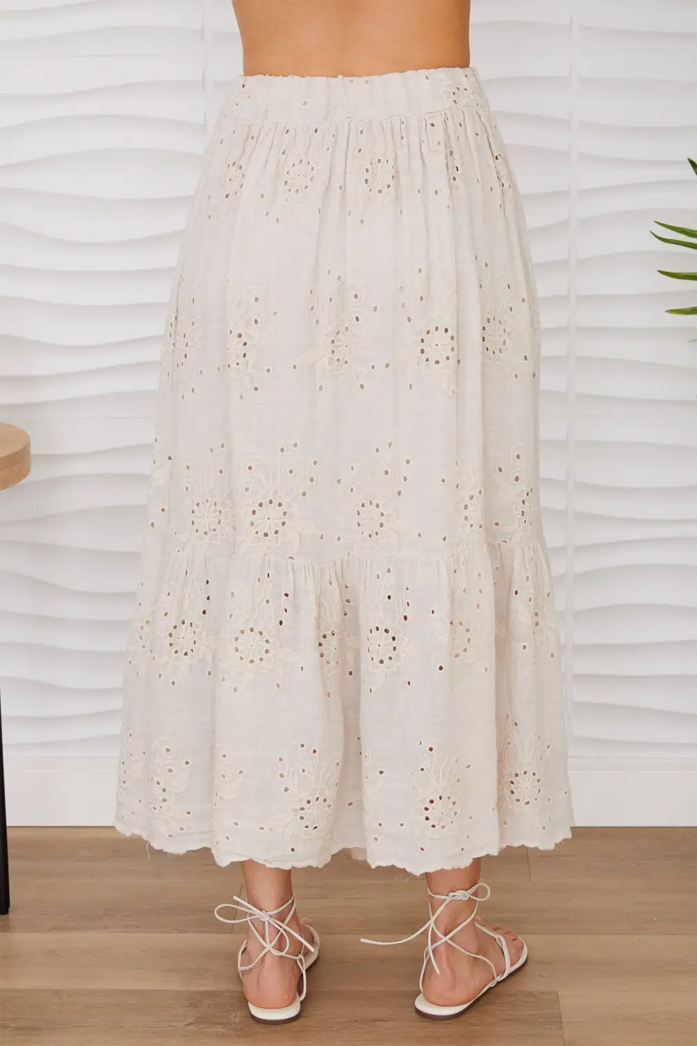 Linen Maxi Skirt