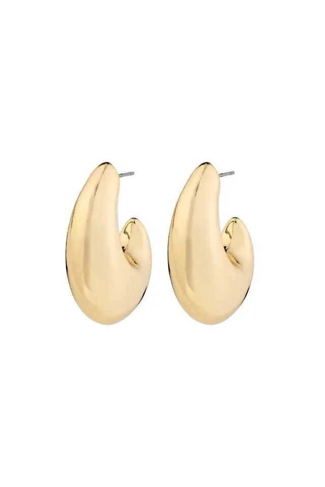 Oval Chunky Earrings