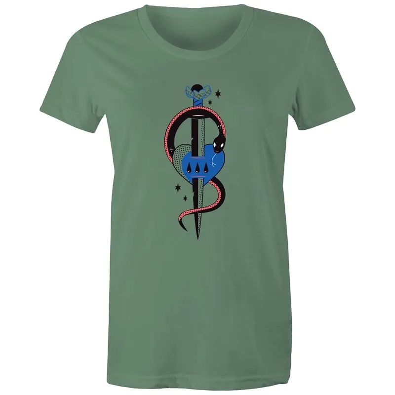 Caduceus Symbol Graphic T-Shirt