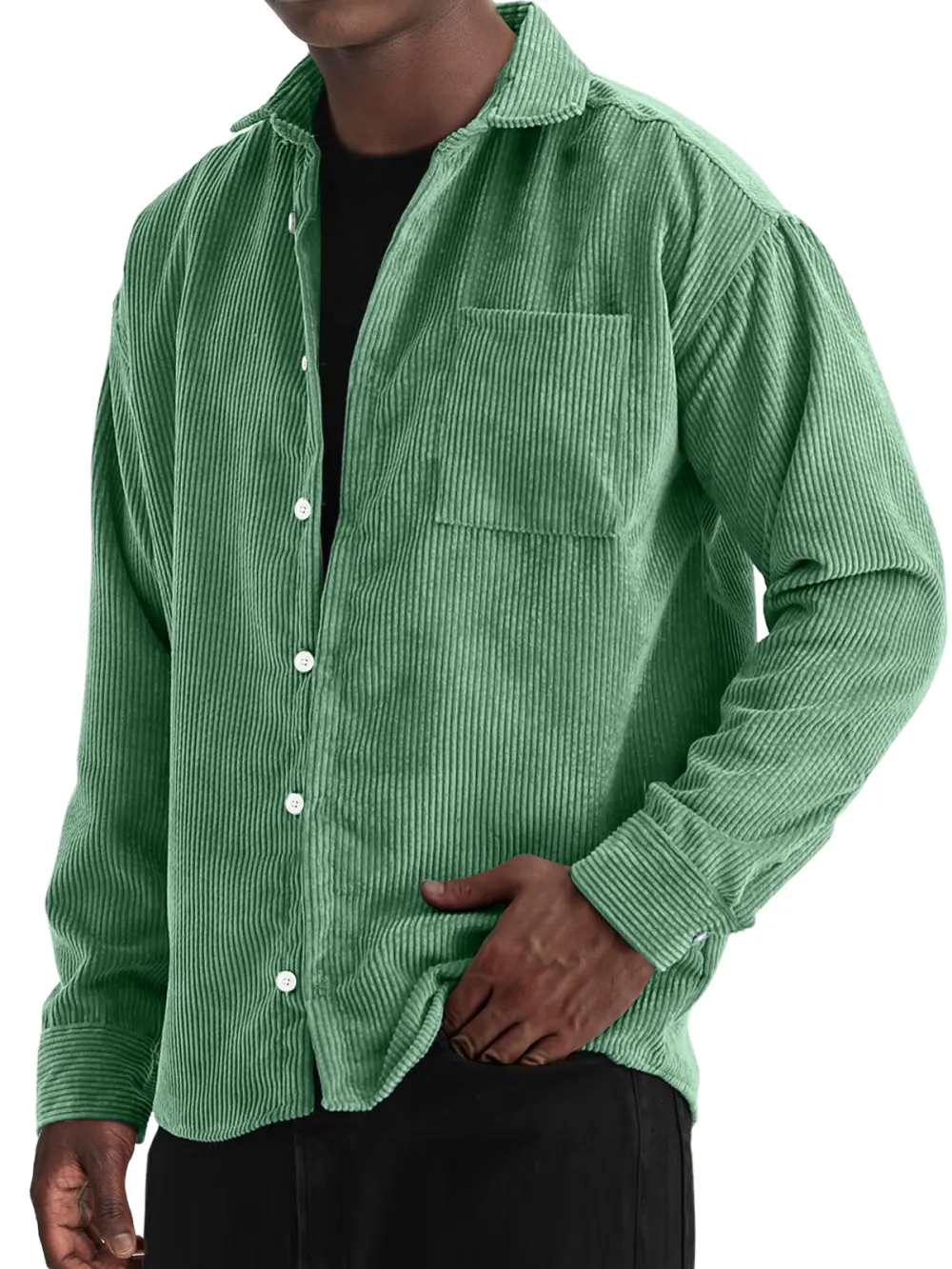 Modern Corduroy Pocket Shirt