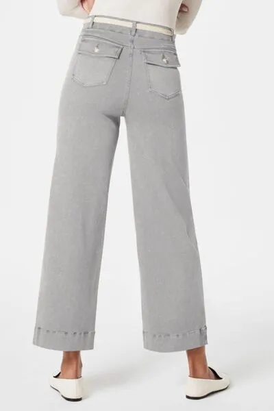 Relaxed High Waist Pocketed Denim Jeans