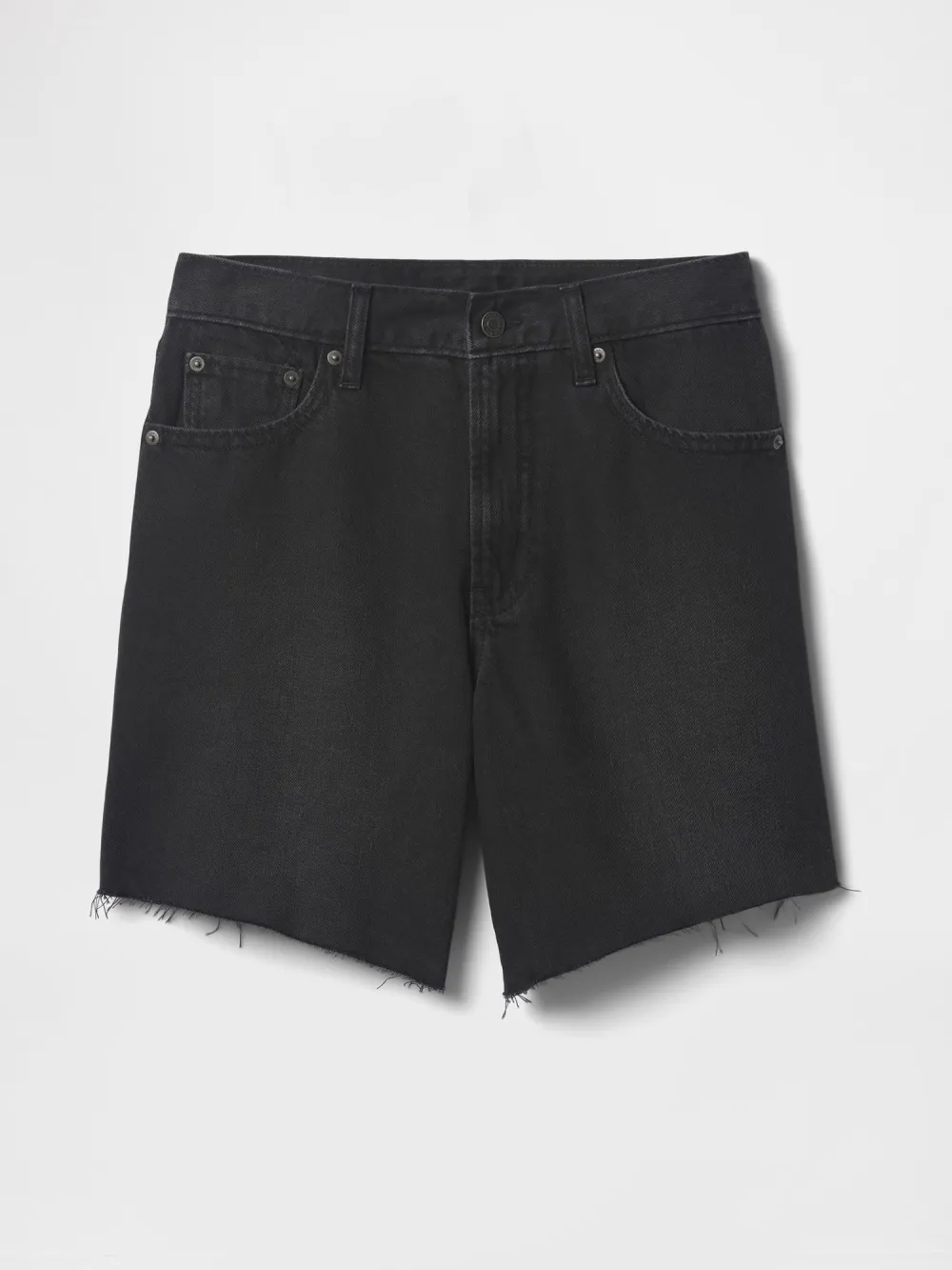 Cotton Denim Shorts
