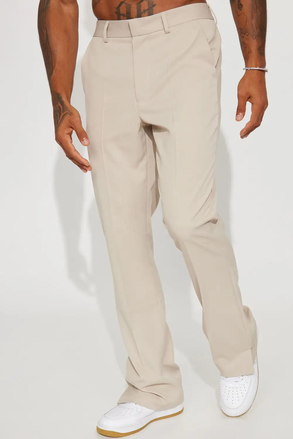 Casual Flare Slit Trouser