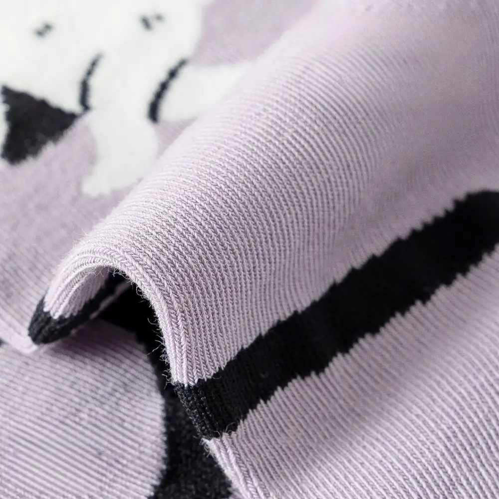 Bear Striped Crew Socks