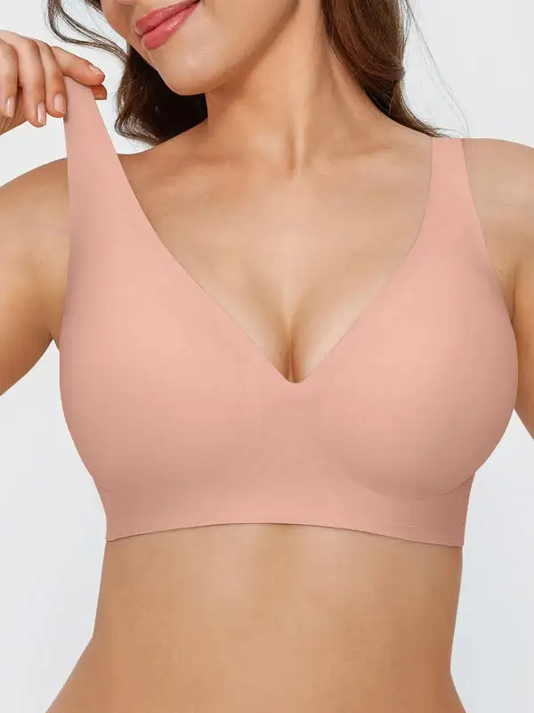 Seamless Wireless Flexible Comfort Bra