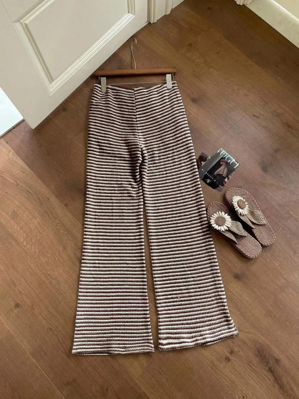 Resort Drawstring Wide Leg Pants