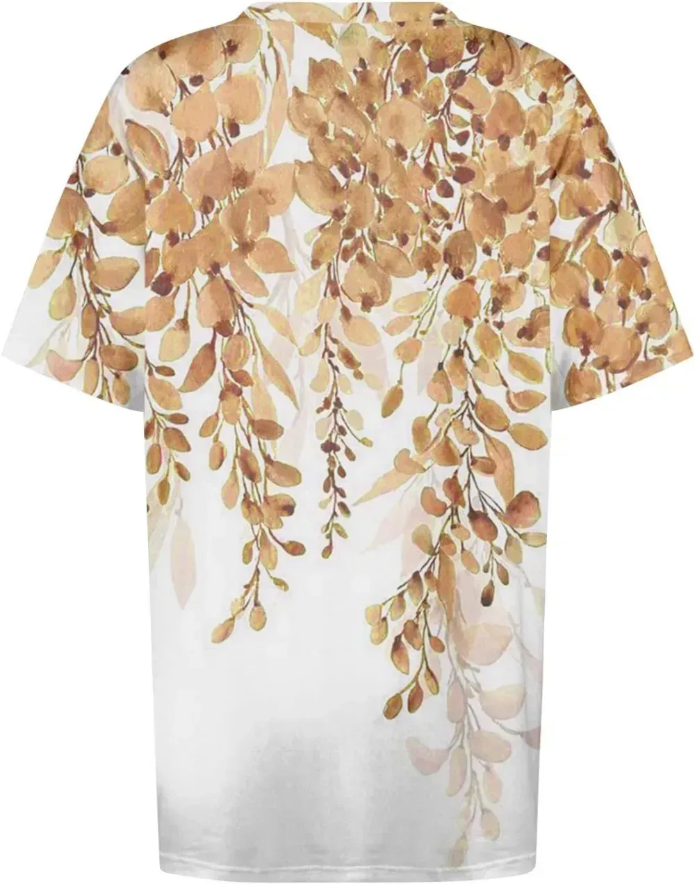 Plus Size Tops for Women Dressy Short Sleeve V Neck Shirts for Women Summer Tops for Women 2024 Floral Print Top