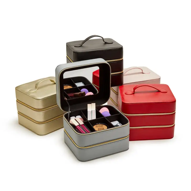 Leah Travel Cosmetic Jewelry Box