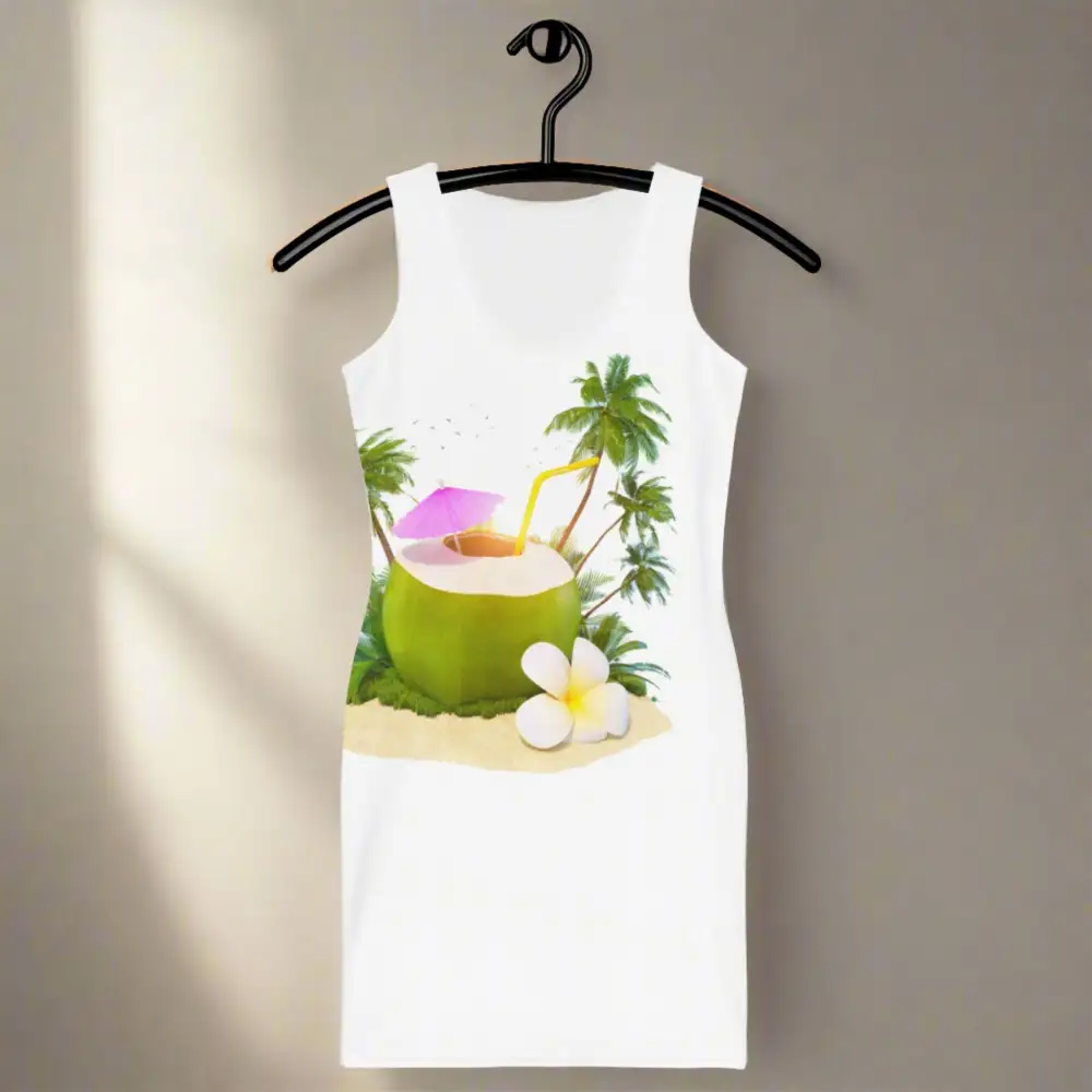 Bodycon Dress Coconut Cocktail