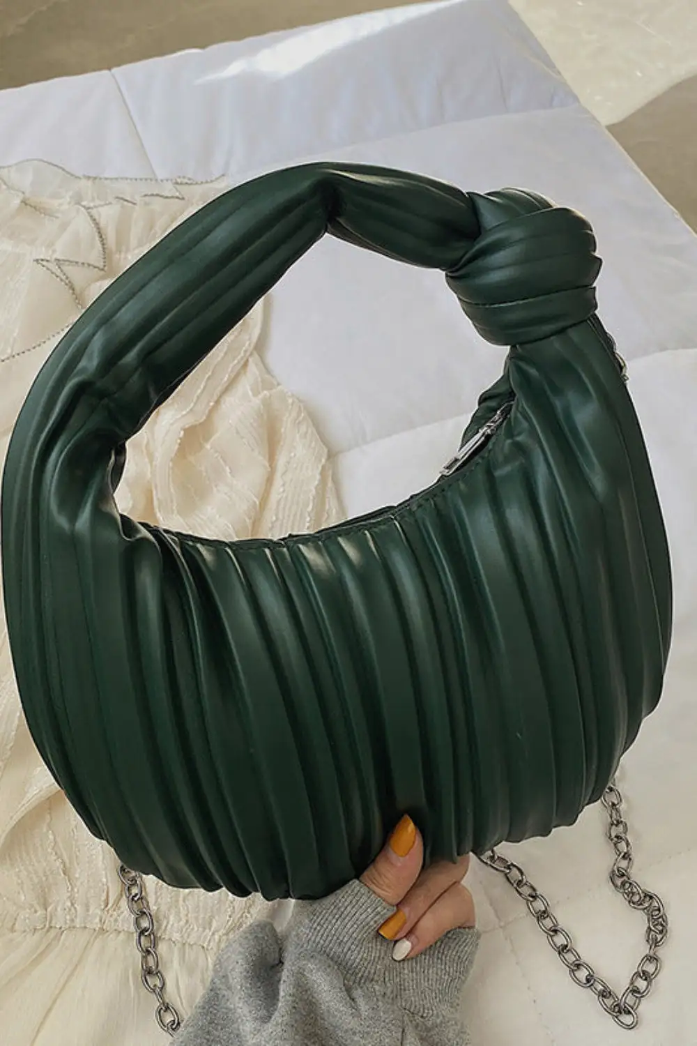 Japanese Korean-Inspired Small Crescent Shoulder Bag Soft