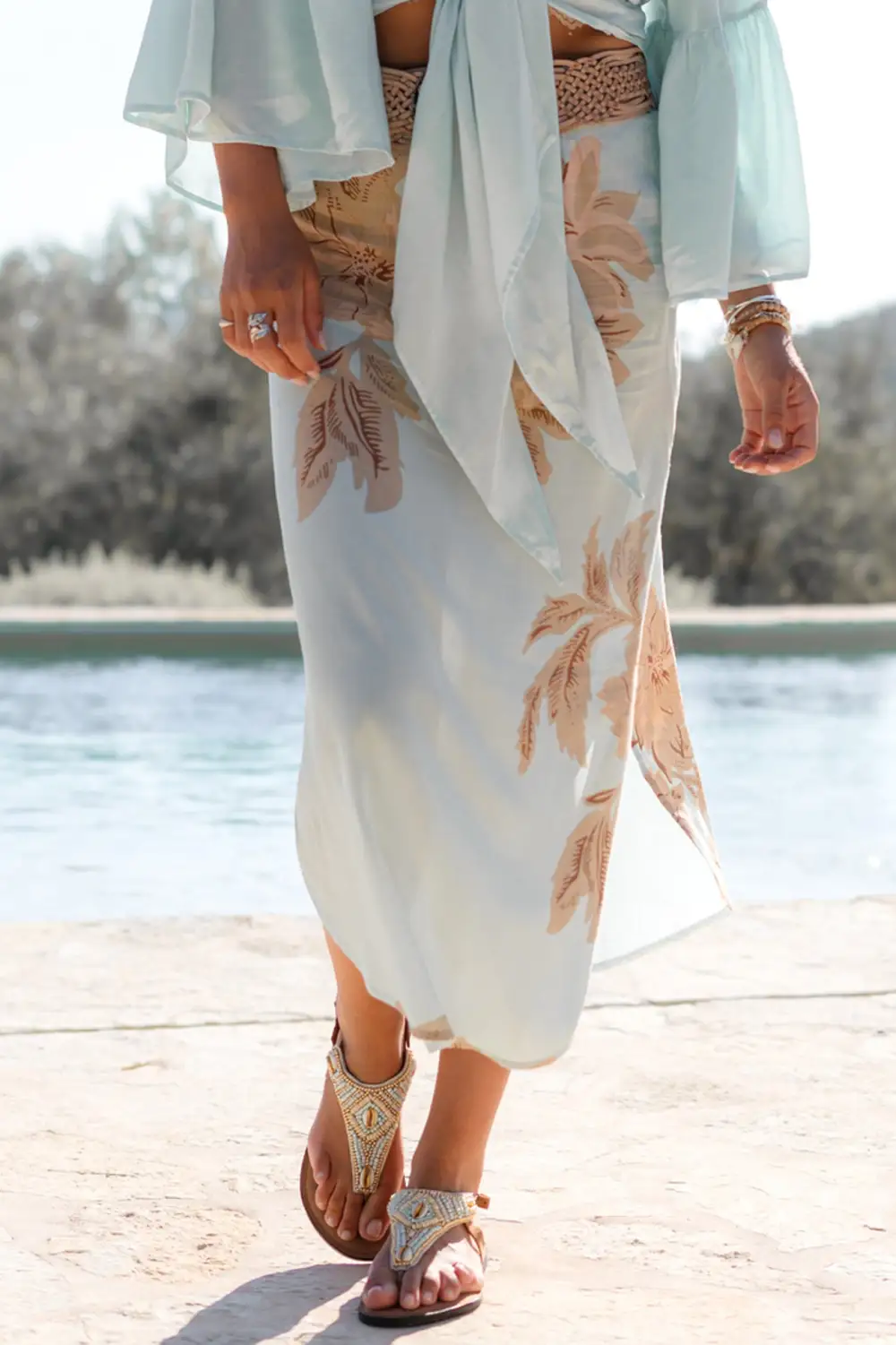 Midi Wrap Skirt