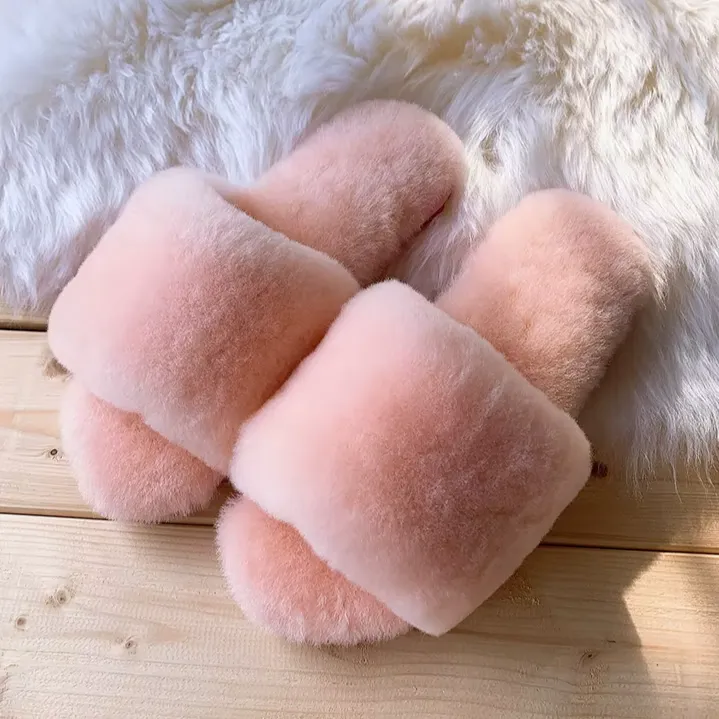 Soft Feel Plush Lined Comfort Slippers
