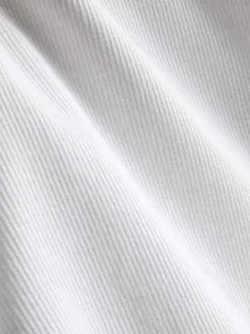 1-9yrs | 2pk Ribbed Picot Trim Long Sleeve T-Shirts
