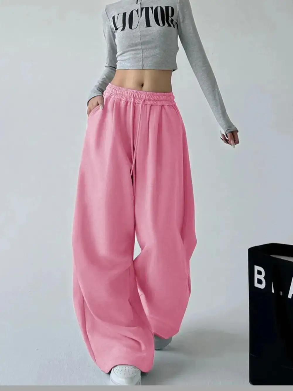 Wide Leg Modern Trousers