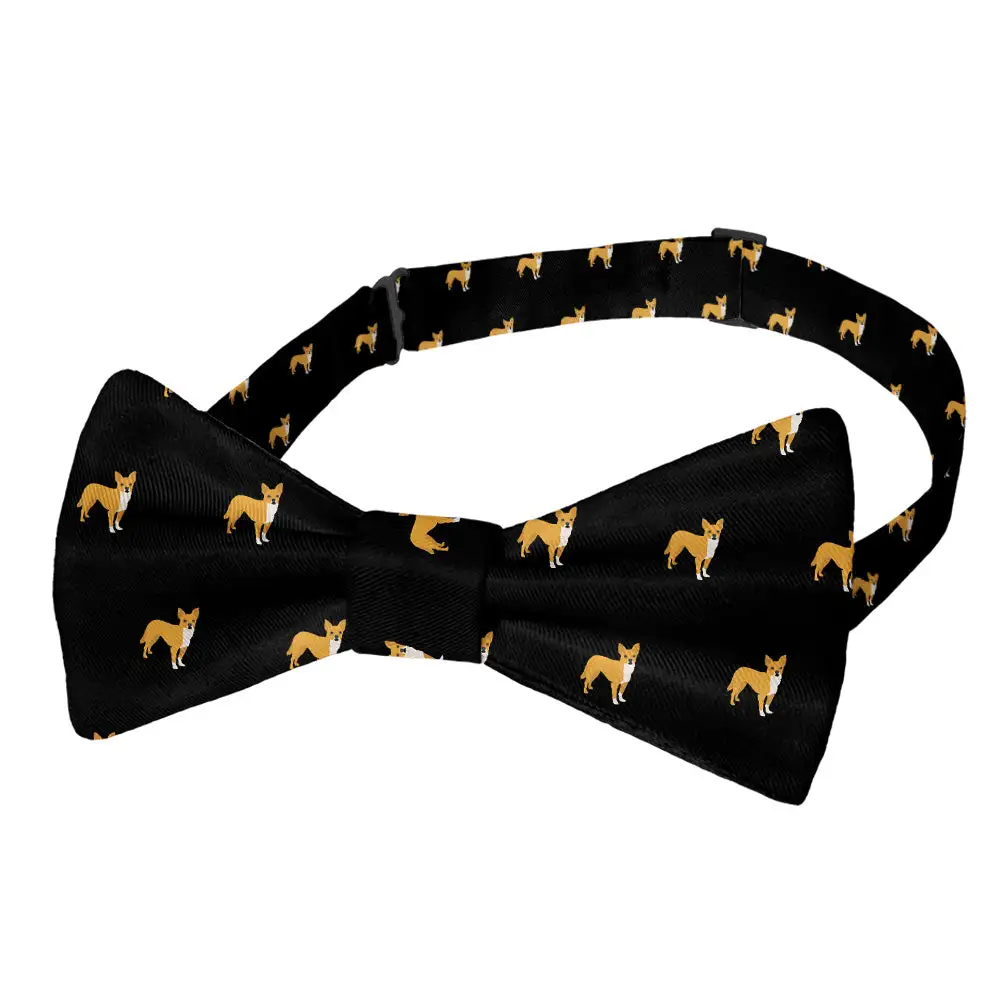 Chihuahua Pattern Bow Tie