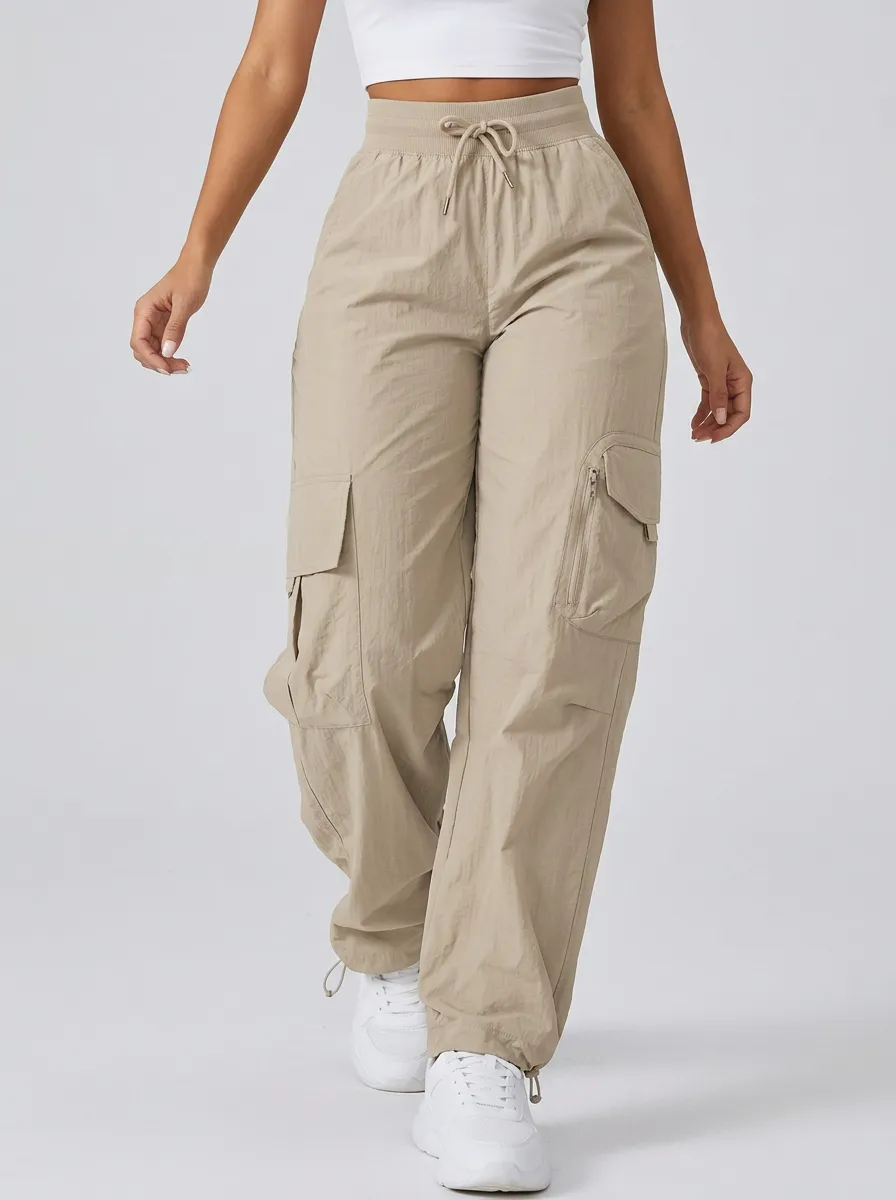 Everyday Multi-Pocket Pocket Breathable Cargo Pants