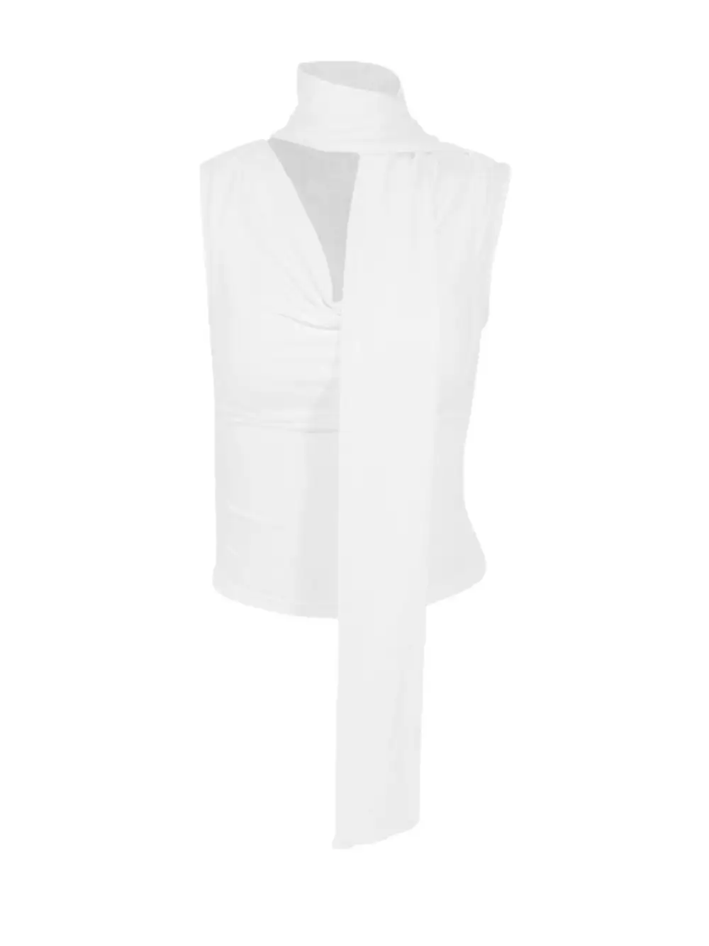 Cowl Neck Ruched Cami
