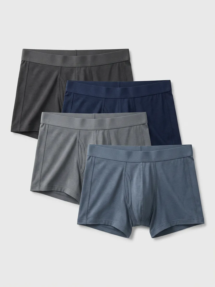 Soft Comfort Fit Four Pack Briefs