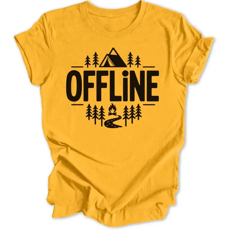 Offline Minimalist Unisex T-Shirt