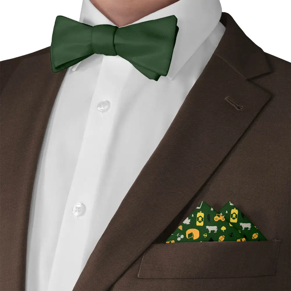 Neat Elevated Suit Pocket Square