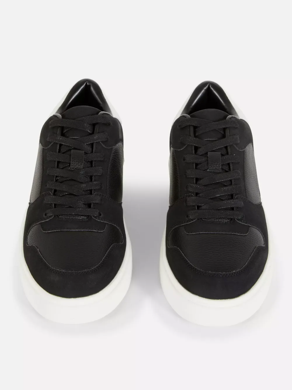Daily Leisure Patchwork Color-Blocking Lace-Up Shoes