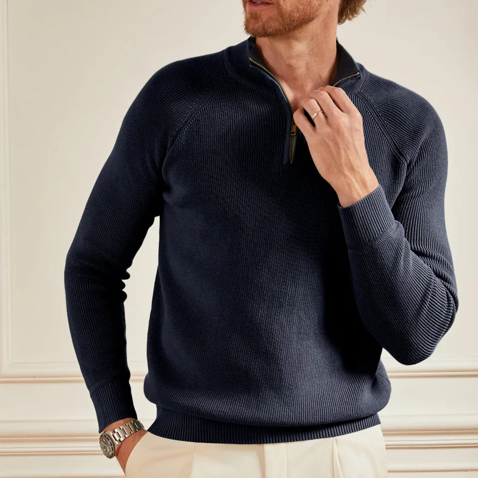 Long Sleeve Everyday Quarter Zip Sweater