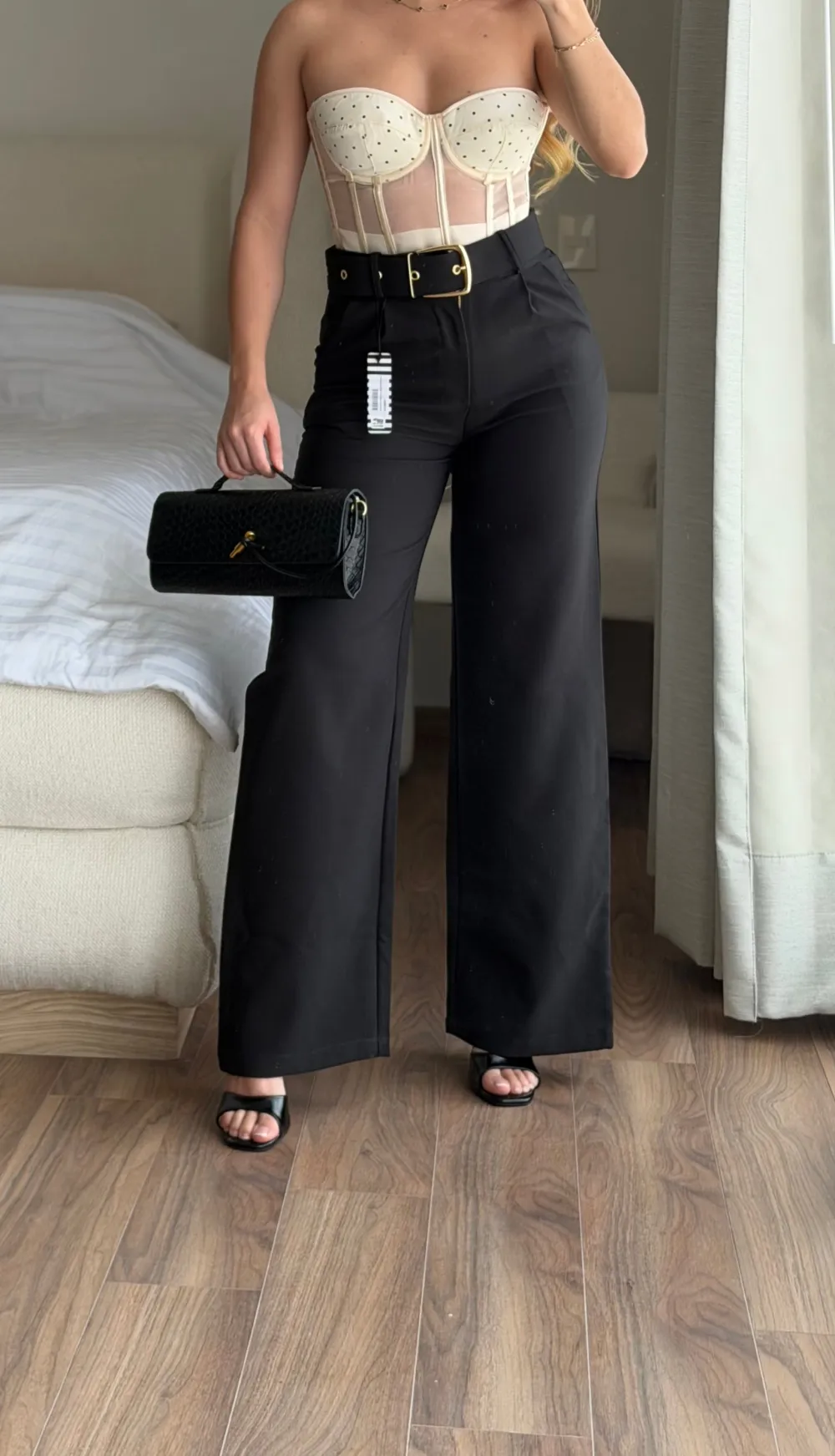 Belted Dress Pants