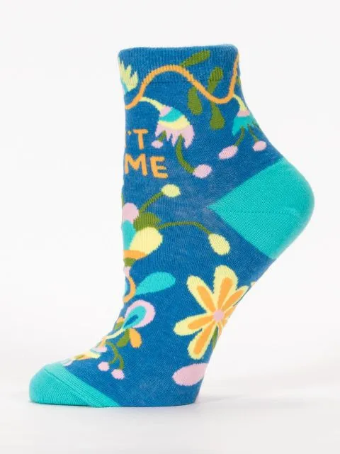 Women's Don't Push Me Ankle Socks