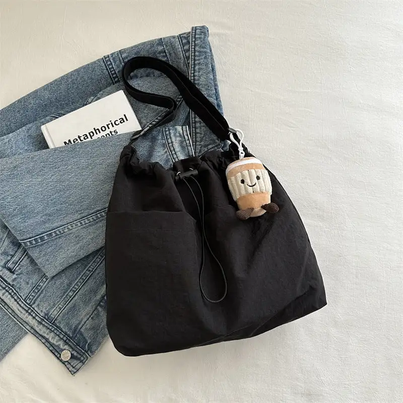 Drawstring Bucket Bag