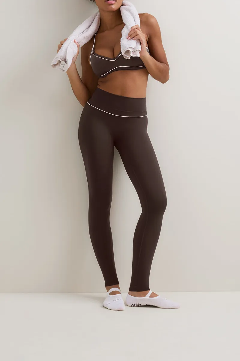 Flow Sweetheart Waist Contrast Leggings