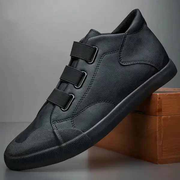 Casual Sneakers with Elastic Straps