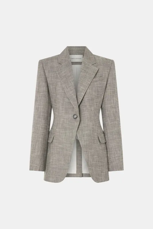 Chocolate Marle Blazer