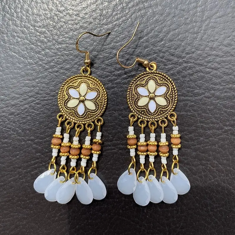 Artful Tassel Drop Earrings