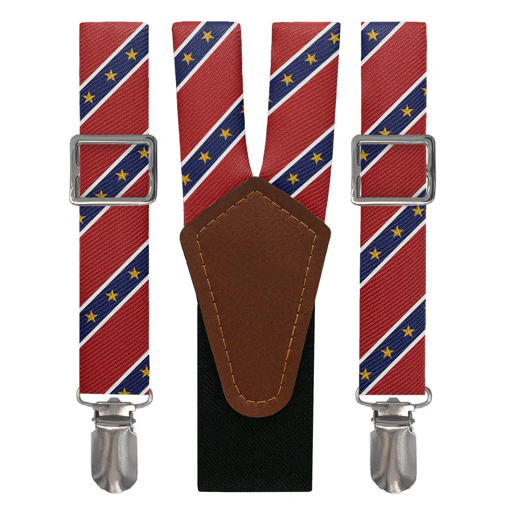 Stars In Stripes Theme Suspenders